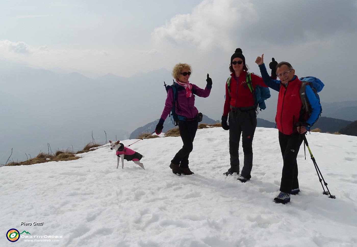 26 Bel ritorno, specie per Elena, sul Monte Alto !.JPG -                                